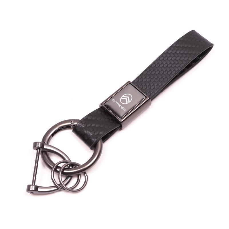

Carbon Fiber Texture Car Key Chain Ring Auto Keychain For Citroen C2 2CV VTS DS5 Jumper Cactus Jumpy C-Elysee C15 C4L CelyseeC6