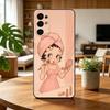 Classic Character B-Bettys Boops Gift Phone Case For Samsung S25,S24,S21,S22,S23,S30,Ultra,S20,Plus,Fe,Soft Silicone Black Cover