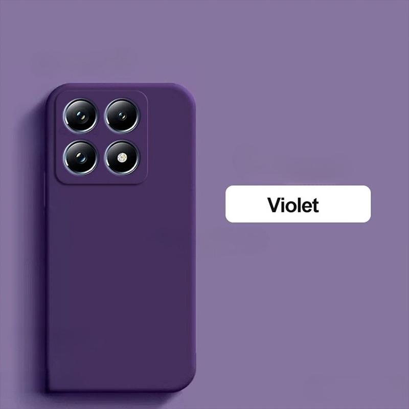 

Liquid Silicone Skin Friendly Phone Case For Xiaomi 15T Pro 14T Pro Shockproof Lightweight Protection Back Soft TPU Cover xiaomi 15