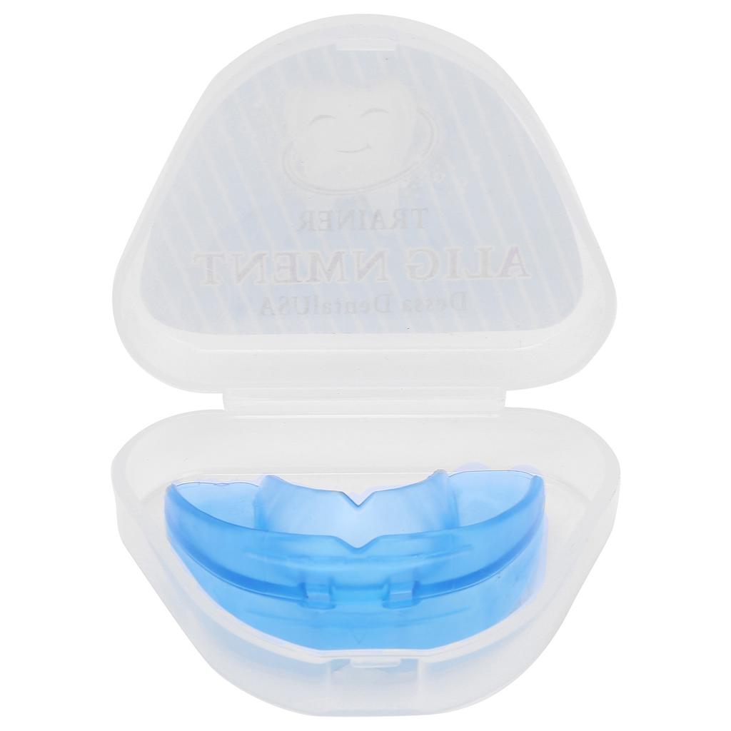 Silicone Dental Brace Orthodontic Retainer Portable Mouth Guard for Teeth GrindingBlue