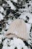 Snow Kiss Beige Alpaca Wool Hat