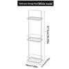 Miflame 3-Tier Dustproof Floor Storage Rack