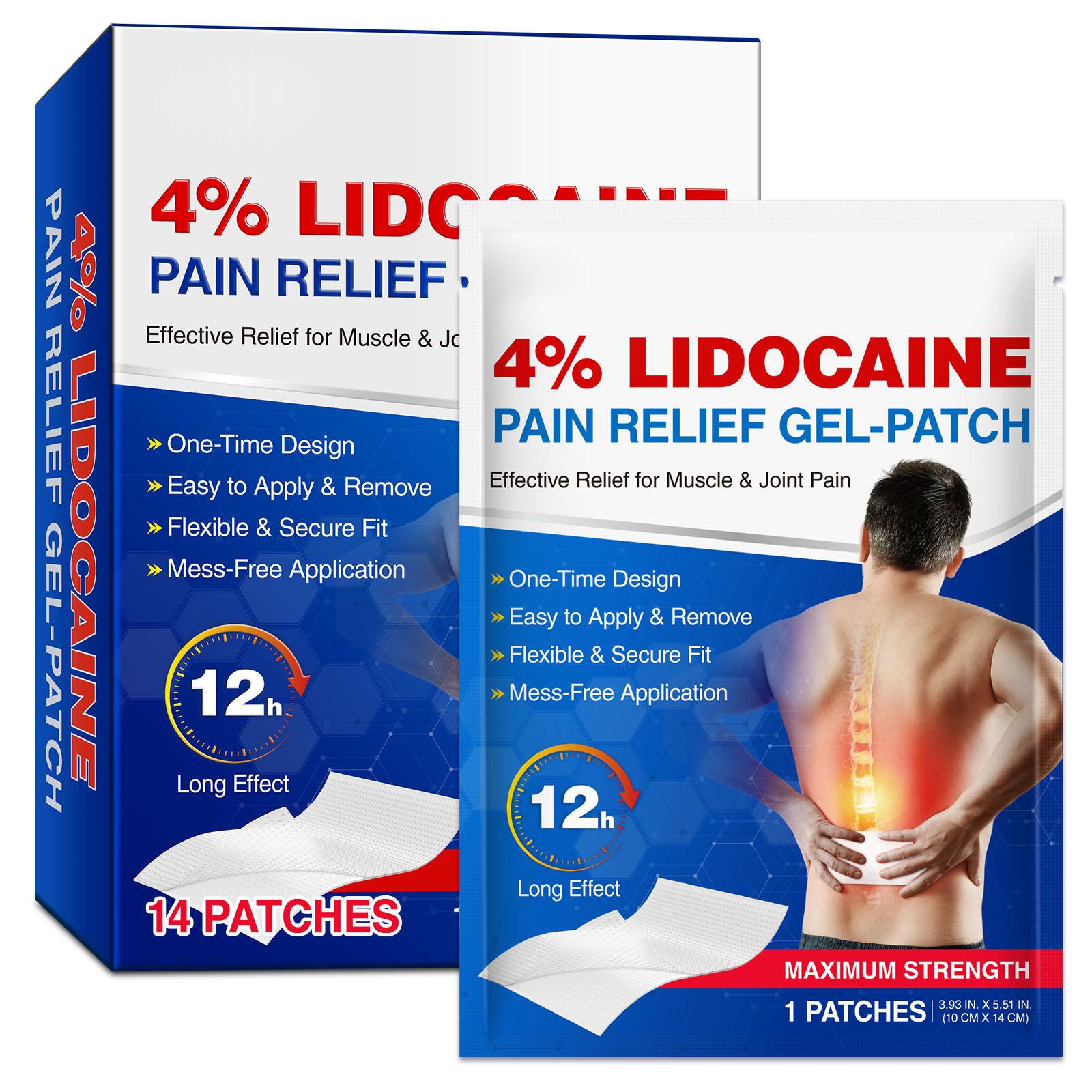 Joint Care Patches, Daily Care Patches, 14 Patches/box, Effectively Muscle And Joint Pain, Long Lasting Pain Relief Gel Patches, Flexible Fit. one size