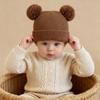Toddler Baby Winter Autumn Knitted Hat Solid Color Cute Cap