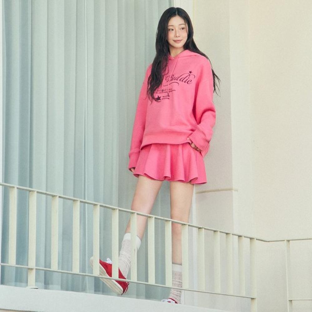 EGOIST Loose FiT PigmenT Hoodie T shirT  Es2cl360 