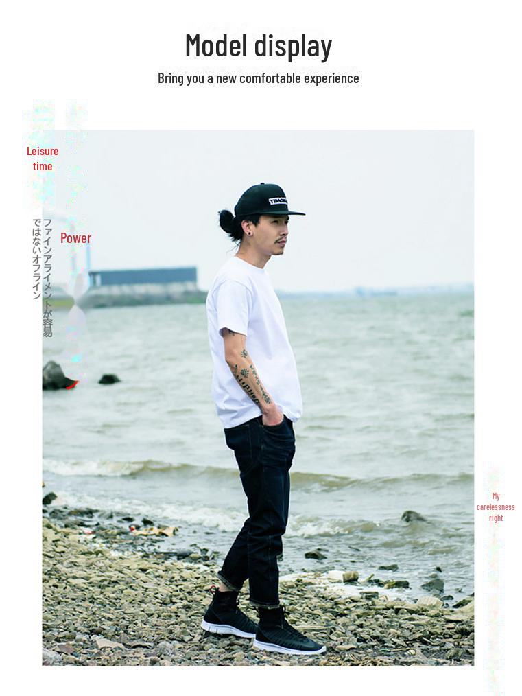 Unisex Koszulka z krótkim rękawem, ciężka bawełna 300g/m² - Bez deformacji, jednolite kolory