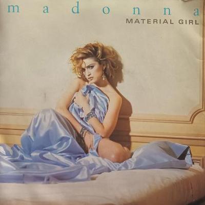 7inch Record MADONNA  Material Girl W9083 Sire 1985 UK Dance  Electronica Used