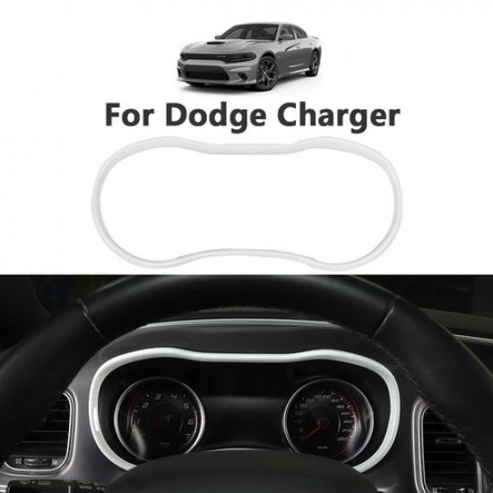 Armaturenbrett Panel Dekor Abdeckung Zierleiste Rahmen Für Dodge Charger Zubehör 15-20 Weiß