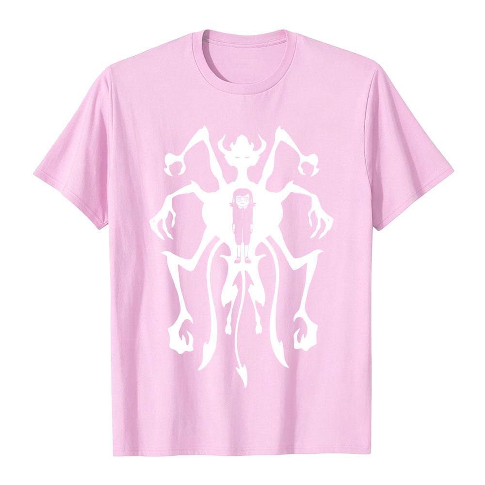 Haunted Hotel Graphic T-shirt Summer Women Men Soft Tees Streetwear Unisex O-neck Print Design Fashion Tshirts Cartoon Clothing