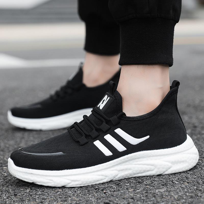 

Новая спортивная мужская обувь для бега, летняя мужская обувь на мягкой подошве, легкая, для пар, одинаковая, сетчатая, дышащая, обувь для внешней торговли 44