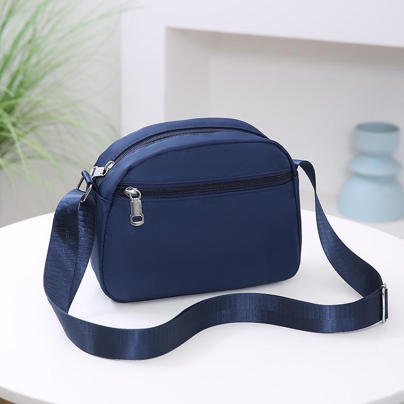 Women's Travel Crossbody Bag - Red & Black Shoulder Bag