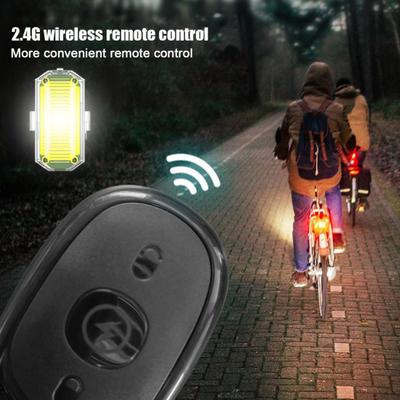 Luz de advertencia para motocicleta, luz estroboscópica LED, control remoto, anticolisión, impermeable, luz de señal nocturna súper brillante, luz de emergencia