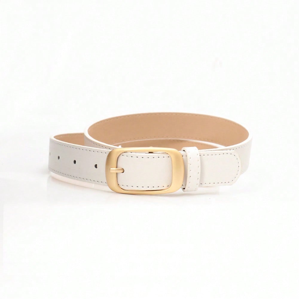 Fashion Versatile Women's Belt Pin Buckle Simple Belt Women's Premium Decorative Belt