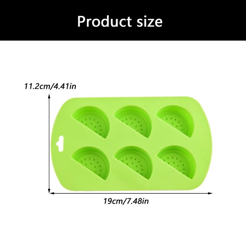Pack of 4 Silicone Fruit Shaped Ice Molds Strawberry Watermelon Pineapple Lemon Mould for Creative Baking