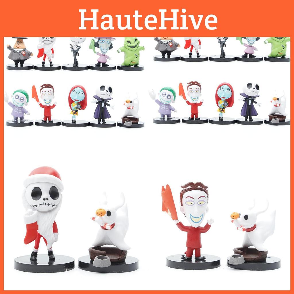 Christmas Nightmare Model Toy Cute Halloween Jack Decoration Figure For Desktop Display