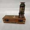 1920 DOLLOND London Brass Maritime Telescope, Nautical Spyglass Mounted Solid Brass 38.1 Cm Pirate Telescope with Wooden Box