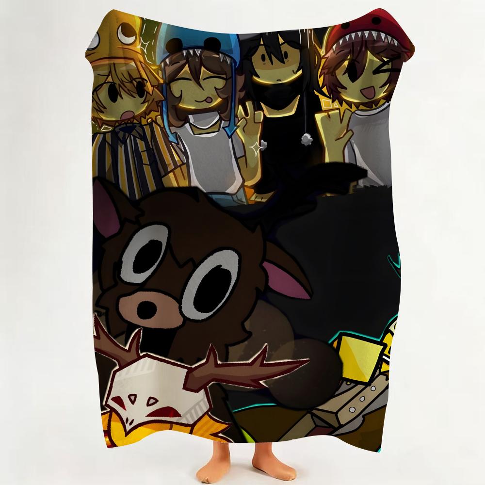 

Game 99 N Nghts in T The Forest Flannel Blanket Suitable for Sofa Living Room Bedroom 75cmx90cm