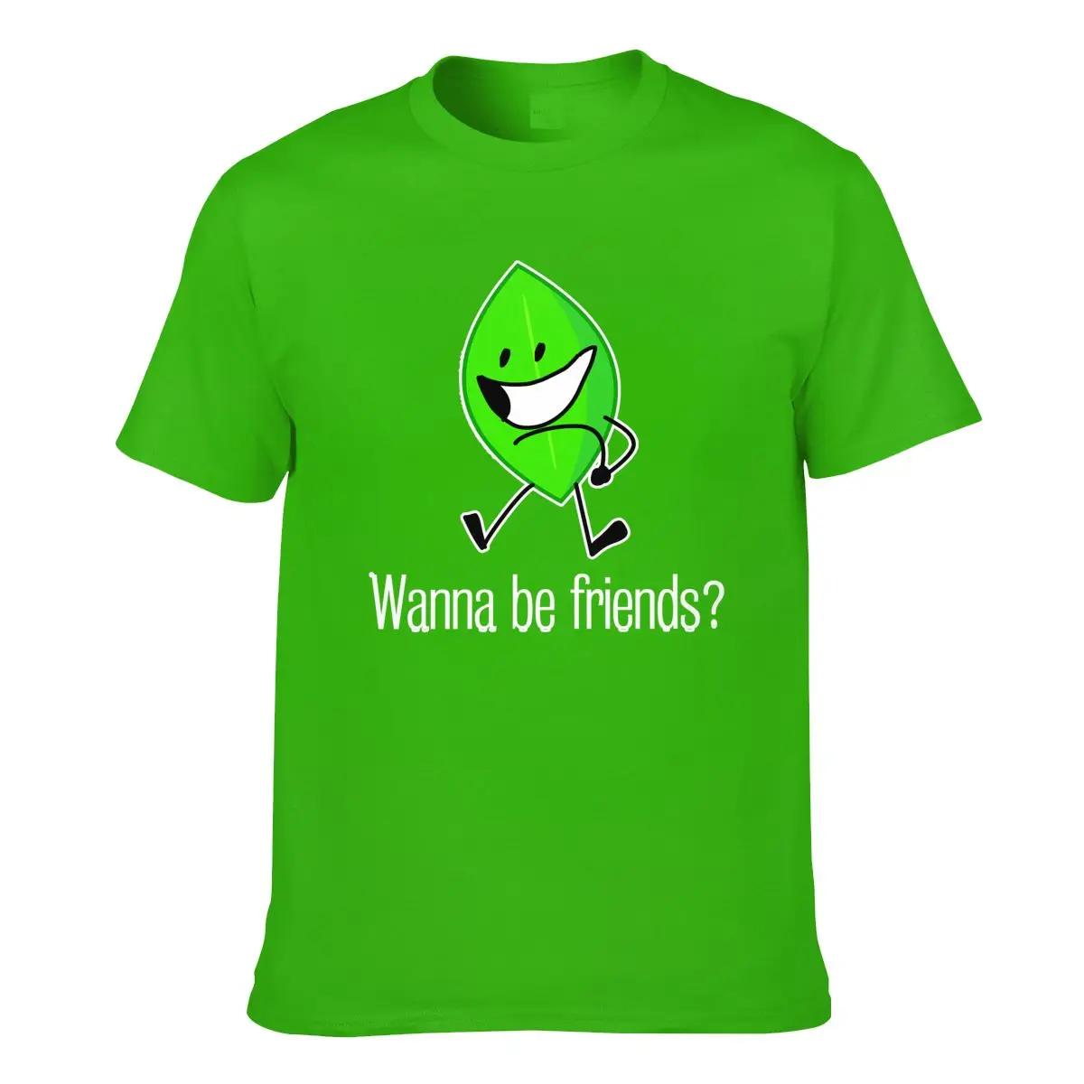 

Top Bfdi Battle For Dream Island Leafy Tshirt Daily Fashion AllMatch Tee Shirt 4XL