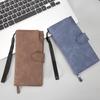 Fashion PU Men Long Wallet Large Capacity Coin Purse Business Wallet Phone Pocket Handbag Card Holder Travel