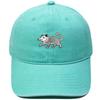 New cartoon possum embroidered baseball cap washed retro dad hat personalized men's and women's leisure sports hat