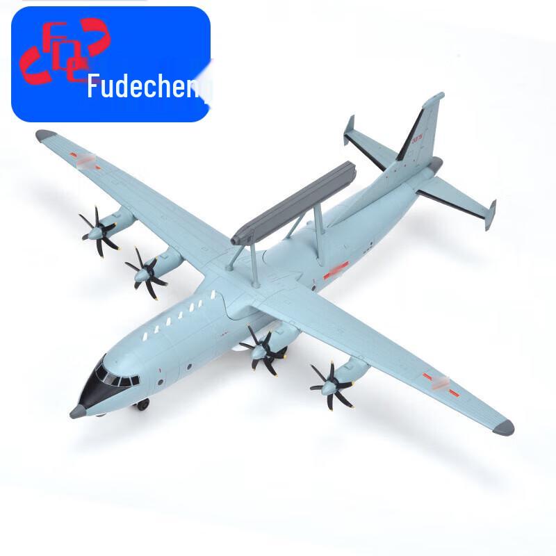 1:100 KJ-200 Early Warning Aircraft Diecast Model
