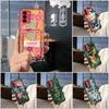 Graffiti Fashion Design Phone Case For ZTE Blade V40 Vita/A72 Anti-dust Waterproof Card Bag Full Wrap Dirt-resistant TPU