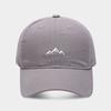 Hot Sale Men's and Women's Outdoor Mountain Embroidery Soft Top Baseball Caps Show Small Face Simple Sunscreen Sun Hats