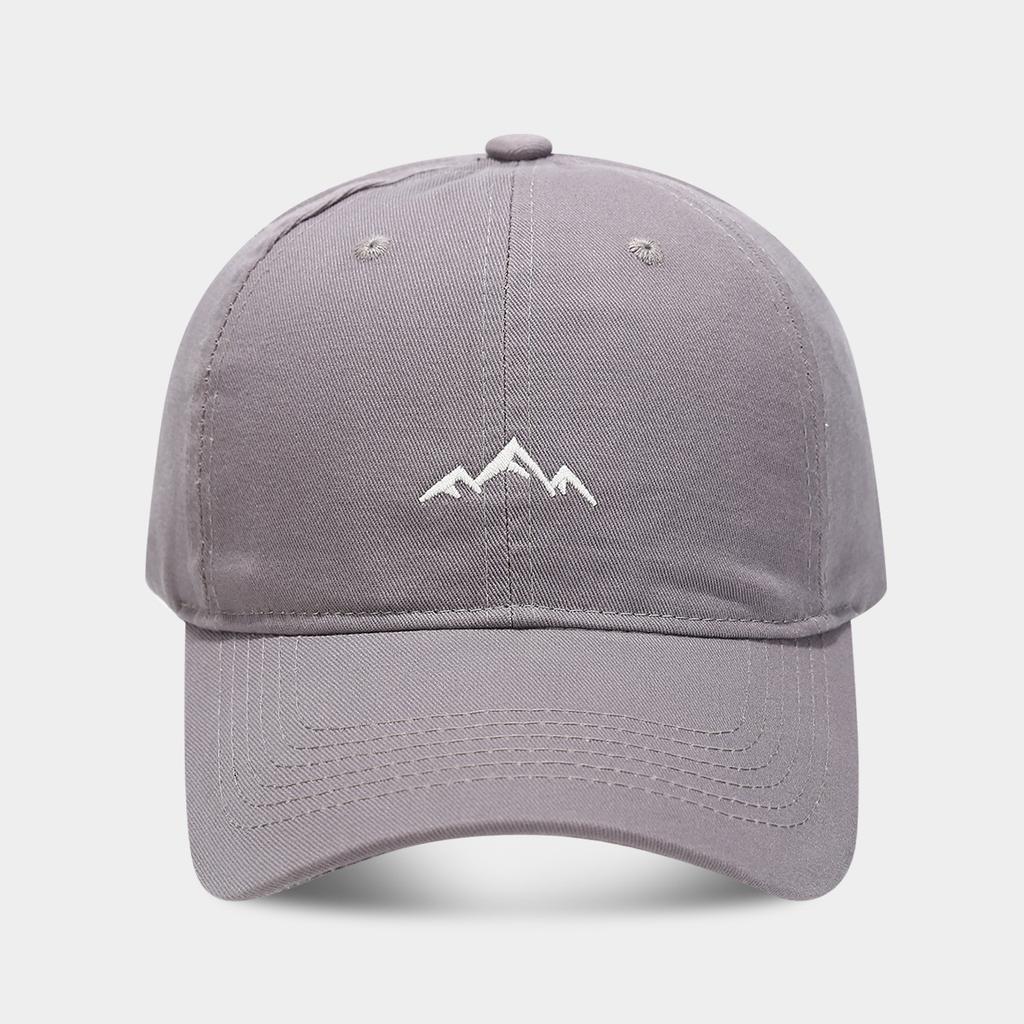 Hot Sale Men's and Women's Outdoor Mountain Embroidery Soft Top Baseball Caps Show Small Face Simple Sunscreen Sun Hats