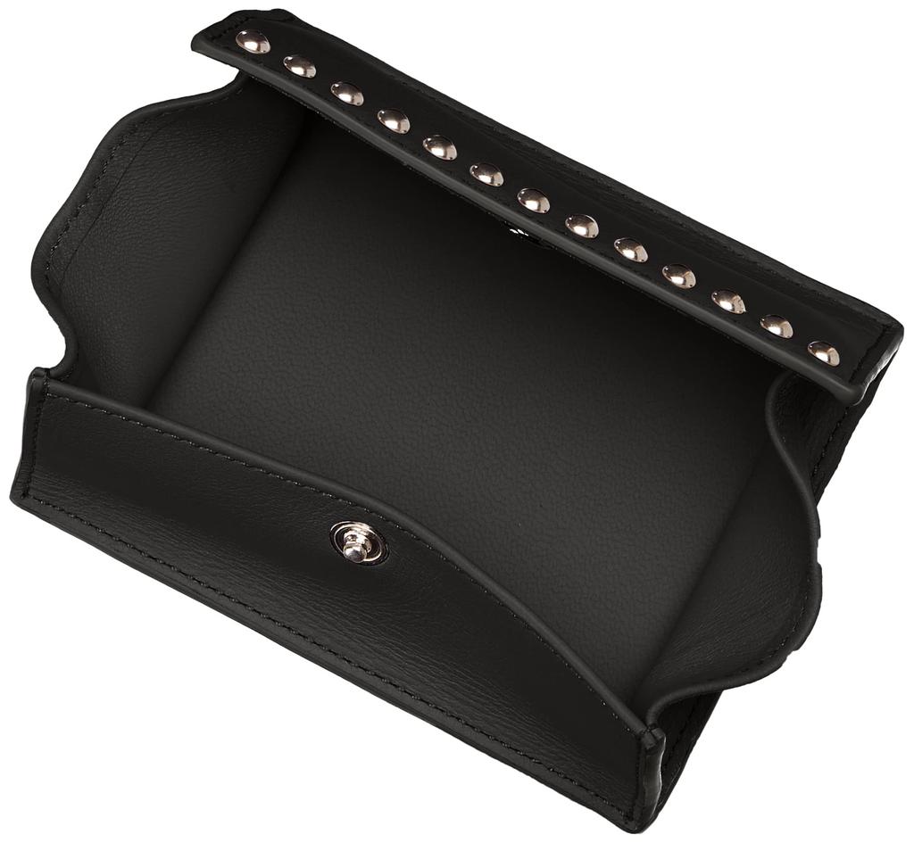 Card Case CardCoinPurseWithStuds Black [J&M Davidson] SCCP-1XX-SCXX Women's [Item]