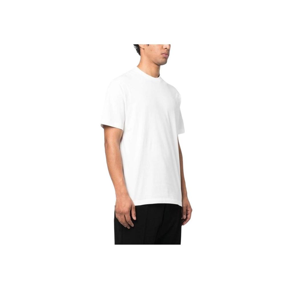 Y-3 FW22 Solid Color Crew Neck Pullover Short Sleeve T-Shirt Unisex Tops White IB4787