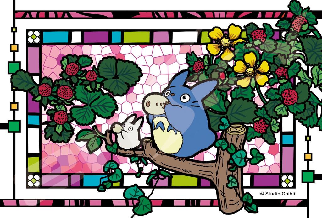 Ensky 126-Teile-Puzzle Mein Nachbar Totoro spielt Okarina 126-AC63 10x14,7cm
