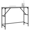 VidaXL Console Table Sonoma Grey 100x32x75 Cm Engineered Wood 834058