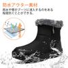 Ziitop Lightweight Short Snow Boots with Warm Thick Casual Winter Boots for Commuting and Easy To Put On and Take Off Women's Fleece-Lined Waterproof,