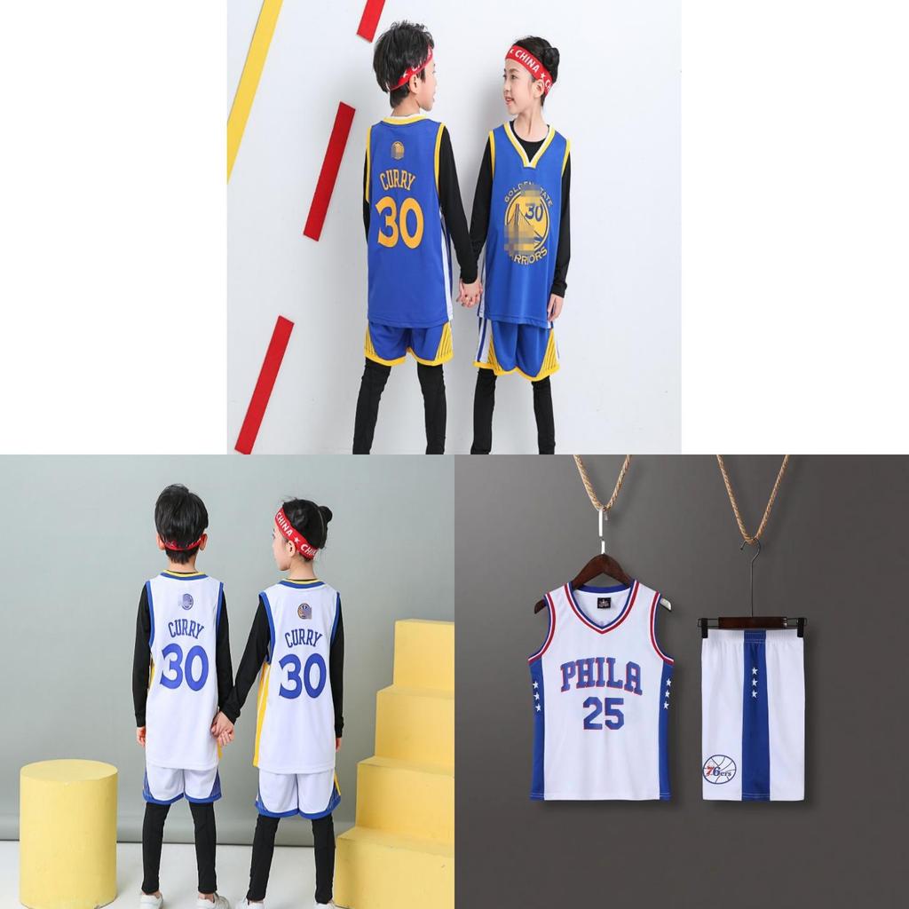 Kyrie Irving Basketball Jersey Set For Kids With Polyester Fabric For Sports And Fitness