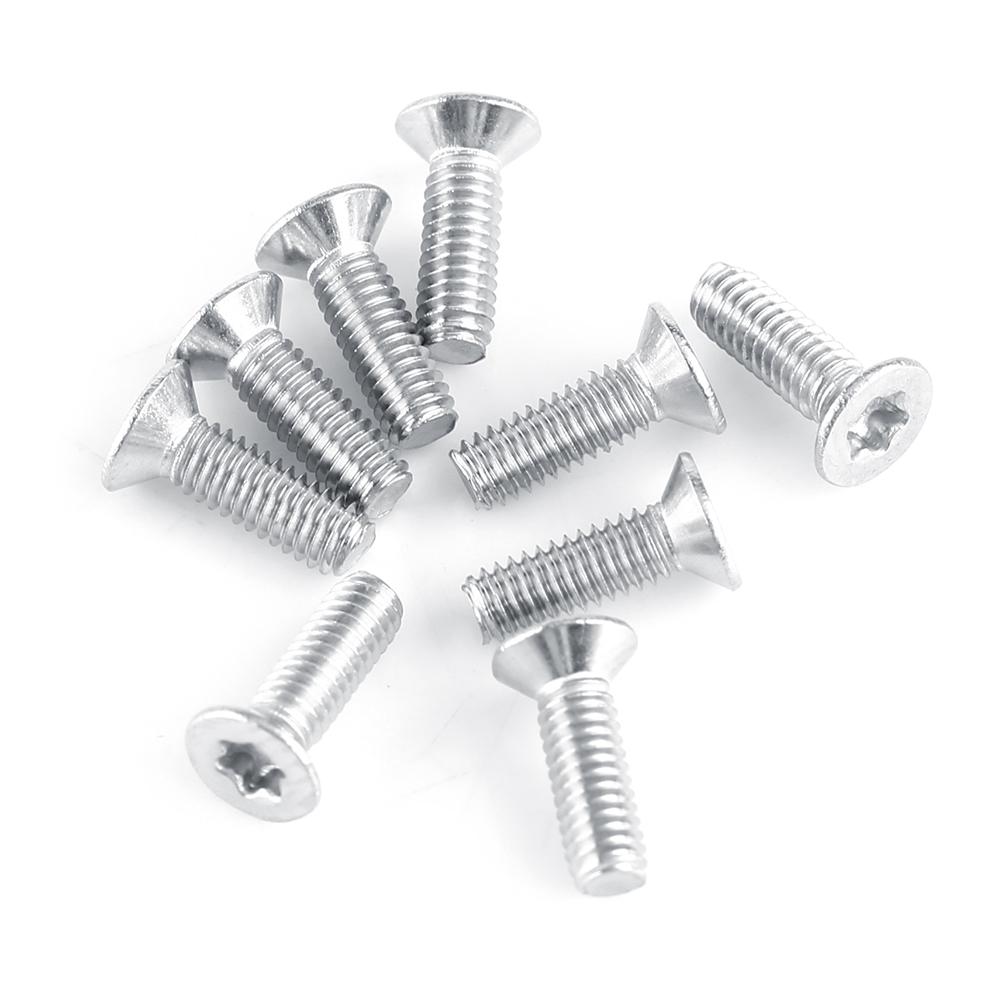 M2.5 Star Screws Countersunk Flat Head Machine S Pack of 50-piece (M2.5*5)