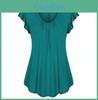 Plus Size Women's Summer Short Sleeve Blouse T Shirt Tops Casual Loose Tunic Tee For Effortless Style And Comfort
