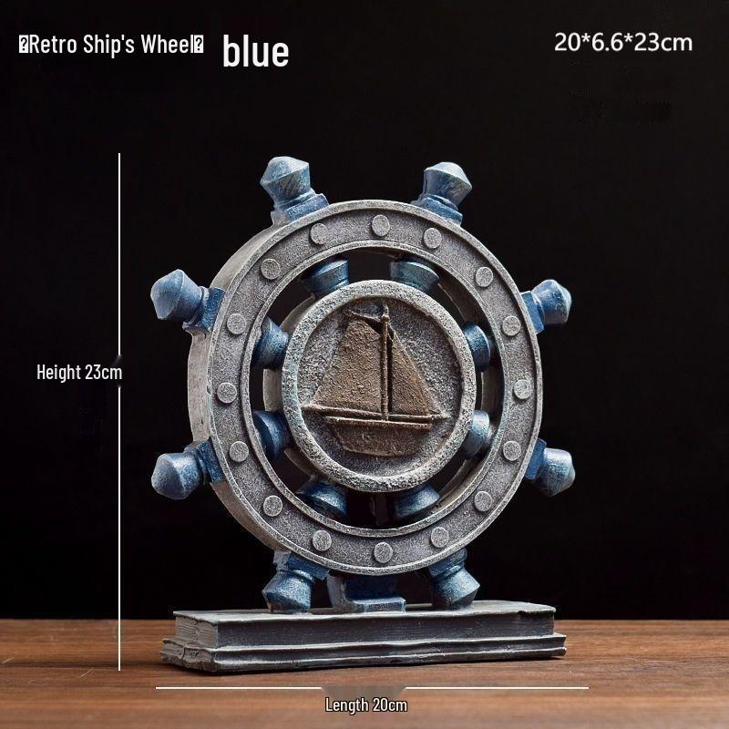 Sleek Minimalist Sailboat Resin Sculpture for Home and Office