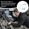 Bromsvätskeavluftare Verktyg Oljevätskeextraktor Avluftningsverktyg Genomskinlig Slang Mjuk Extraktor För System Motorcyklar Reparation Motorcykel