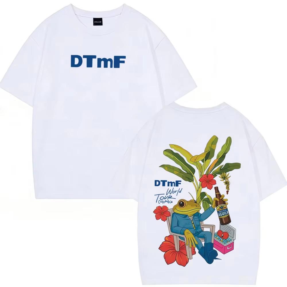 High Quality Unisex Vintage Hip Hop Oversized TShirt Bad Bunny DTMF Debi Tirar Mas Fotos World Tour Graphic Print TShirt
