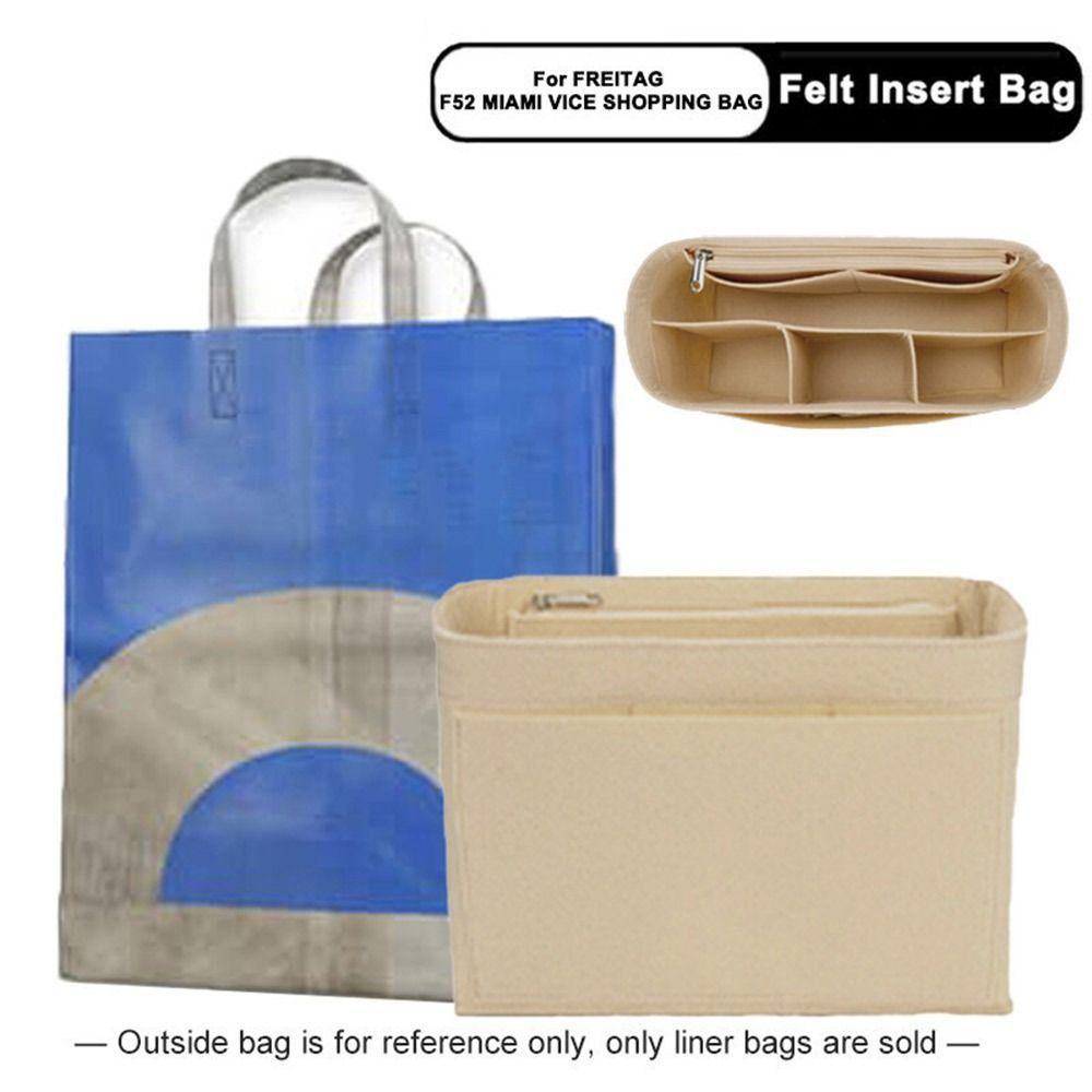 Filz Einlage Tasche Große Kapazität mit Reißverschluss Handtaschen Organizer Mehrere Taschen Aufbewahrungstasche für LV Speedy25/30/35/Gentlewoman
