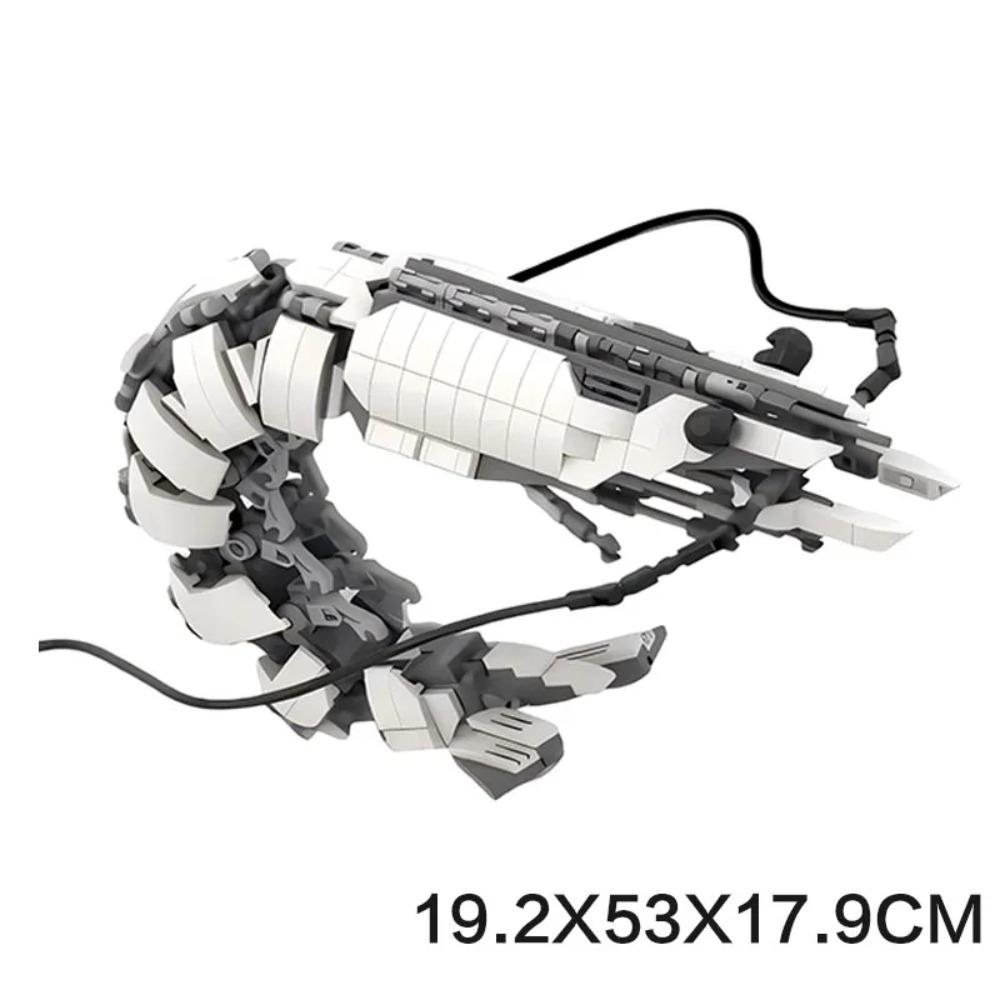 MOC Kreatives Mechanisches Tier Set: Gottesanbeterin, Frosch, Skorpion Kombinationsbausteine DIY Puzzle Montagespielzeug Geschenk Dekoration