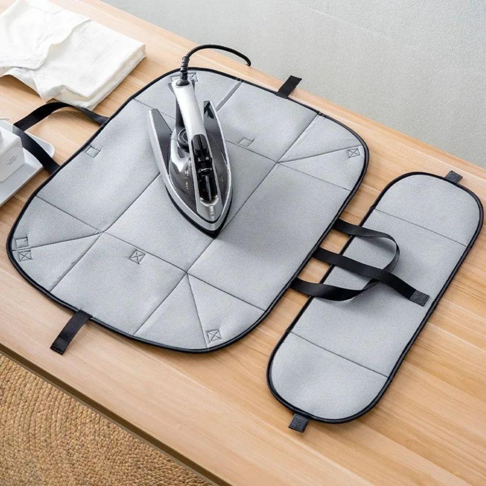 

Foldable Ironing mat Sponge Ironing Pad Countertop Iron Pad Steam Ironing Board Travel