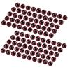 100 Pcs Artificial Fishing Eye Oval 3D Fake Fishing Lure Eye Stickers for DIY Baits Fishing Accessories7MM