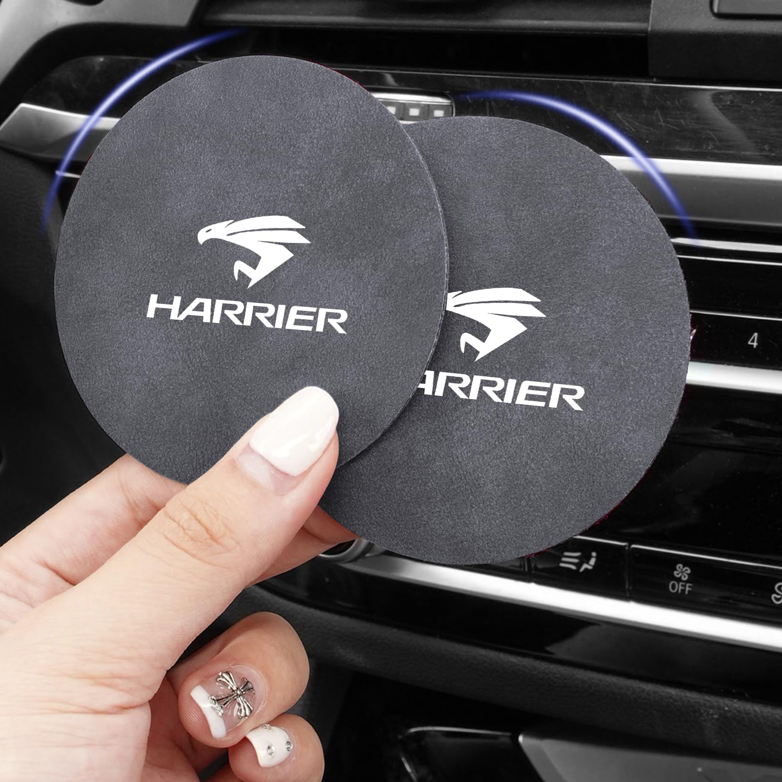 

Подставка под стакан, Автомобильный подстаканник для Toyota Harrier 60 Серии 80 Серии GR, Противоскользящий, Вибрирующий серый