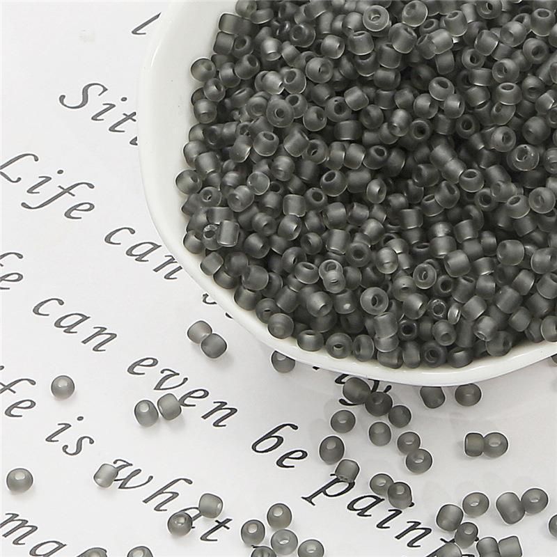 Frosted Transparent Rice Beads for DIY Bracelets, Necklaces, Hairpins, Tassels