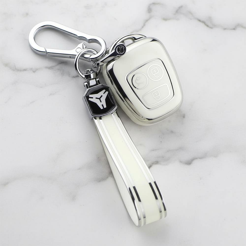Car Smart Remote Key Protective Cover for Peugeot 106 107 206 207 306 307 406 407 Citroen C1 C4 TPU Key Fob Guard Accessory