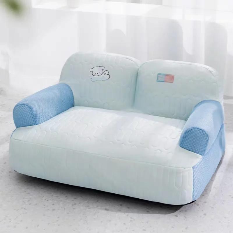 

Кровати для кошек Летняя охлаждающая кровать для питомца Подушки для котят Товары Домики Коврик для собак Корзина Аксессуар Домики Аксессуары Вещи для щенков M