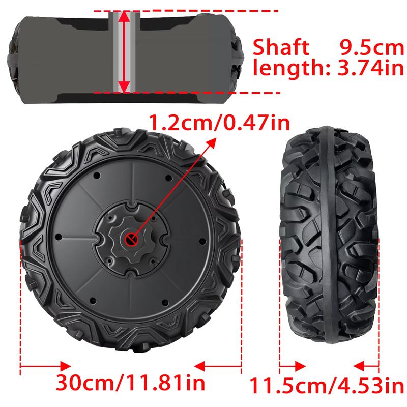 21CM/25CM/30CM,8/10/12collas Bērnu elektriskā automašīna EVA