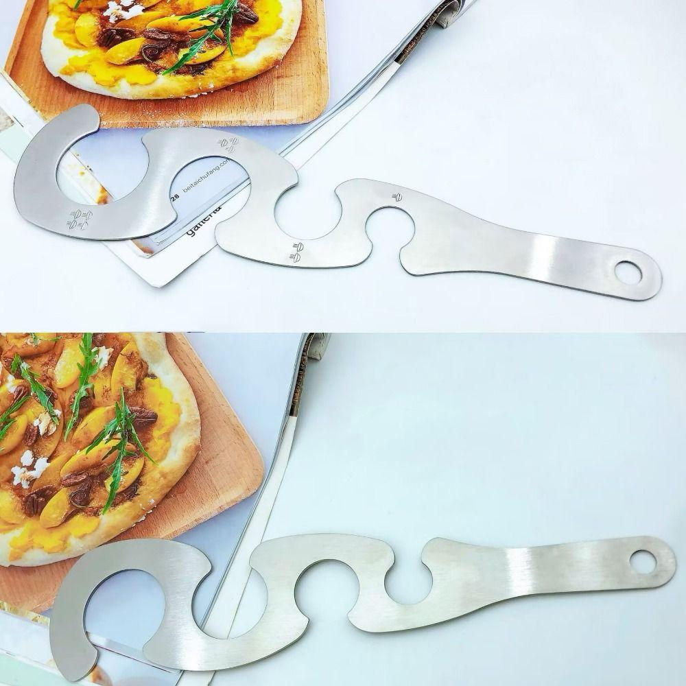 Stainless Steel Pasta Measuring Scale S Shaped Noodle Measure Spaghetti Measuring Tool for Home