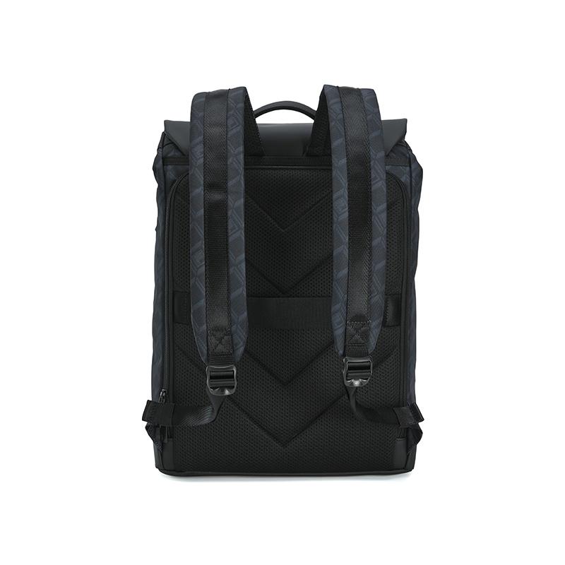 Fila Heritage Black Warrior Classic Simple Business Versatile Practical Fabric Backpack Men Backpack F13M628112FBK
